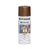 Rust-Oleum Stops Rust Metallic Vintage Dark Copper Spray Paint 11 oz. - Deal of The Week