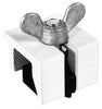 Prime-Line Defender Security White Aluminum Sliding Window Lock 2 pk