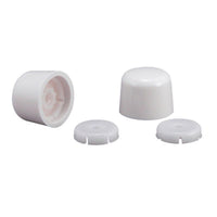 Plumb Pak Toilet Tank Bolt Caps White Plastic For Universal - Deal of The Week