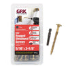GRK Fasteners No. 20 in. X 3-1/8 in. L Star Washer Head W-Cut Structural Screws (Pack of 2)
