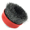 Forney 2.75 in. D X 5/8 in. Crimped Steel Cup Brush 14000 rpm 1 pc