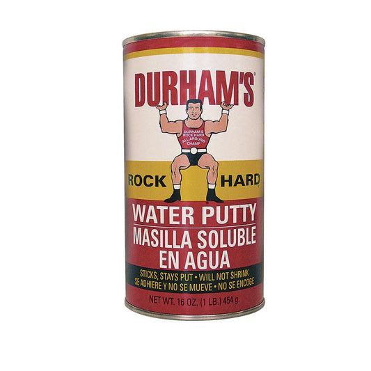 Durhams Rock Hard Natural Cream Water Putty 16 oz.
