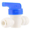 SharkBite Push to Connect 1/4 in. PTC X 1/4 in. D PTC Polymer - Deal of The Week