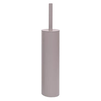 Zenna Home Toilet Bowl Brush & Holder Gray