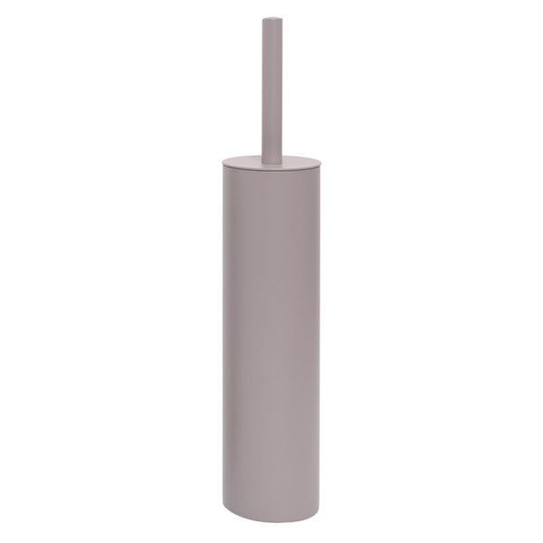 Cepillo y soporte para taza del inodoro Zenna Home, gris