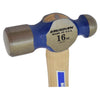 Vaughan 16 oz Ball Pein Hammer High Carbon Steel Head 13.75 in.