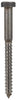 Hillman 3/8 in. X 4 in. L Hex Stainless Steel Lag Screw 25 pk