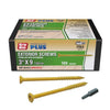 PrimeGuard Plus No. 9 x 3 in. L Star Bugle Head Deck Screws 1 lb.