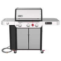 Weber Genesis SX-335 Smart Natural Gas Grill Stainless Steel 3 Burner WiFi Enabled with Weber Connect