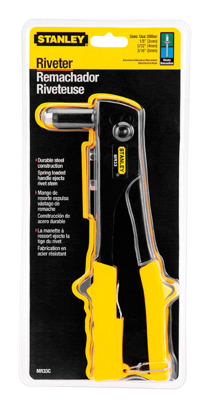 Stanley Steel Rivet Tool Yellow 1 pc