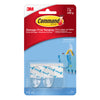 3M Command Small Plastic Hook 1-5/8 in. L 2 pk (Pack of 6)