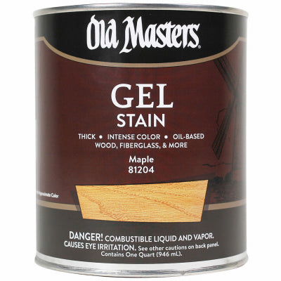 Old Masters Semi-Transparent Maple Oil-Based Alkyd Gel Stain 1 qt
