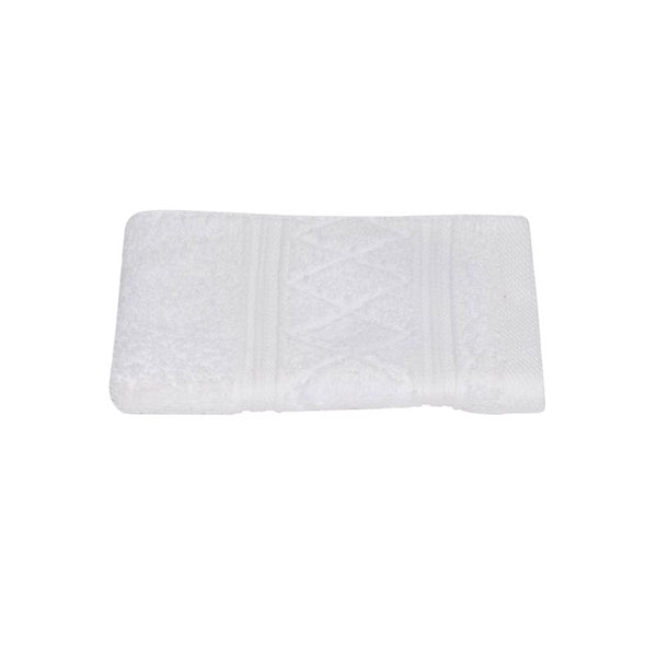 Sttelli Radiance White Cotton Washcloth 1 pc (Pack of 6)