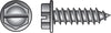 Hillman No. 8 X 1-1/4 in. L Slotted Hex Head Sheet Metal Screws 100 pk