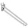 6 in. Silver Metal Peg Hook 100 pk