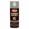 Krylon Fusion All-In-One Gloss Smoke Gray Paint + Primer Spray Paint 12 oz (Pack of 6).