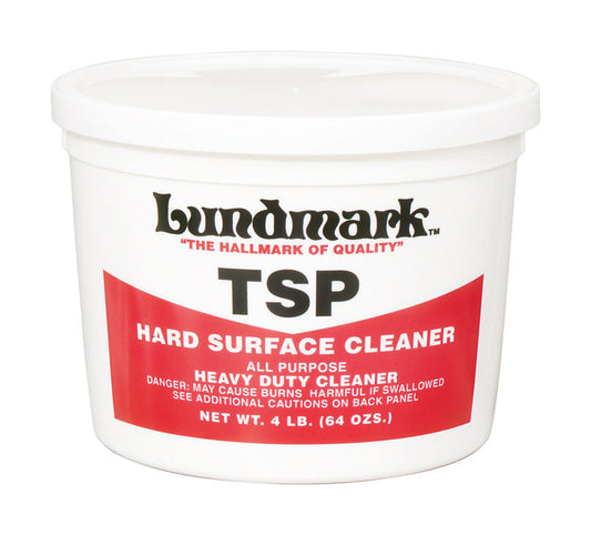 Lundmark TSP No Scent Heavy Duty All Purpose Hard Surface Cleaner Powder 4 lbs. (Pack of 4)