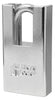 American Lock 6.5 in. H X 1-3/4 in. W Steel 5-Pin Cylinder Shrouded Padlock