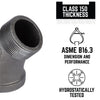 Street Elbow 45 1-1/2 Bl