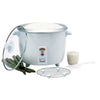 Bene Casa White 1 Nonstick Interior Dishwasher Safe Rice Cooker 20V 700W 20-Cups Capacity
