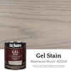 Old Masters Semi-Transparent Weathered Wood Oil-Based Alkyd Gel Stain 1 qt