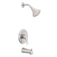 Oakbrook Collection 1-Handle Brushed Nickel Tub and Shower Faucet - Deal of The Week