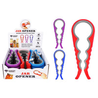 Diamond Visions Assorted ABS/Silicone Jar Opener (Pack of 12)