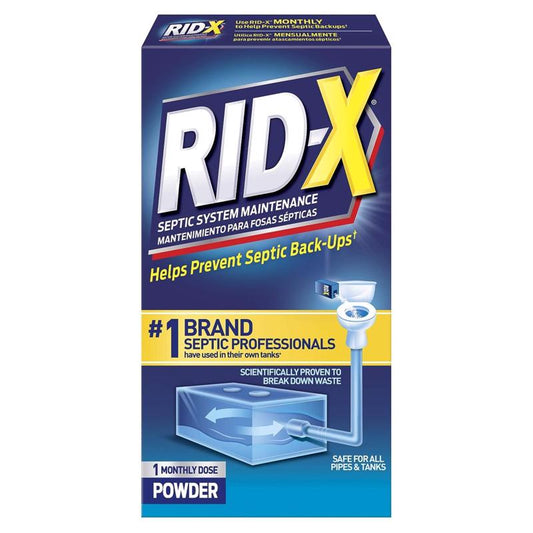 Rid X 80306 9.8Oz 9.8 Oz Rid-X Septic System Cleaner  (Pack Of 12)