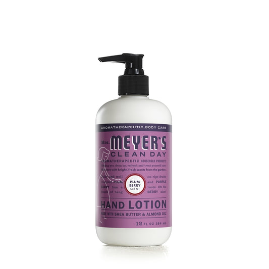Mrs. Meyer's Clean Day Plum Berry Scent Hand Lotion 12 oz. 1 pk (Pack of 6)