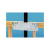 Simpson Strong-Tie 16.3 in. H x 0.1 in. W x 5 in. L Galvanized Steel Nail Stop (Pack of 10)