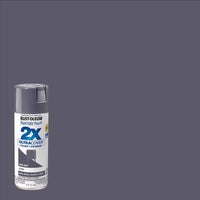 Rust-Oleum Painter's Touch Ultra Cover Gloss Dark Gray Spray Paint 12 oz. (Pack of 6)