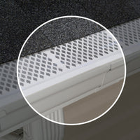 Amerimax 6 in. W X 36 in. L White PVC Snap-in Filter