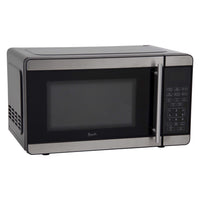 Avanti 0.7 cu ft Black/Silver Microwave 700 W