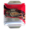 Weber Large Stainless Steel Grill Basket  13.8" x 11.8"  Ideal for Vegetables & Small Foods  Durable BBQ Accessory