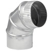 Imperial Manufacturing Group Gv0286-C 4 90° Galvanized Adjustable Elbow  (Pack Of 8)