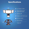 Feit Motion-Sensing Hardwired LED Bronze Security Floodlight