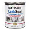 Rust-Oleum Black Rubber Coating 1 qt. (Pack of 2)