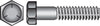 Hillman 3/8 in. D X 8 in. L Heat Treated Zinc Steel Hex Head Cap Screw 50 pk