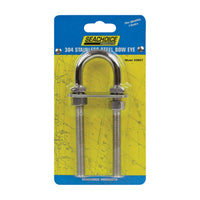 Seachoice Stainless Steel 2-1/4 in. L Bow Eye 1 pk