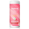 Method  Pink Grapefruit Scent All Purpose Cleaner  Wipes  6.17 oz. (Pack of 6).