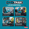 Makita 15.25 in. W X 3.35 in. H X 23.48 in. D Deep Organizer Teal