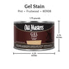 Gel Stain Fruitwood Pt (Pack of 4)