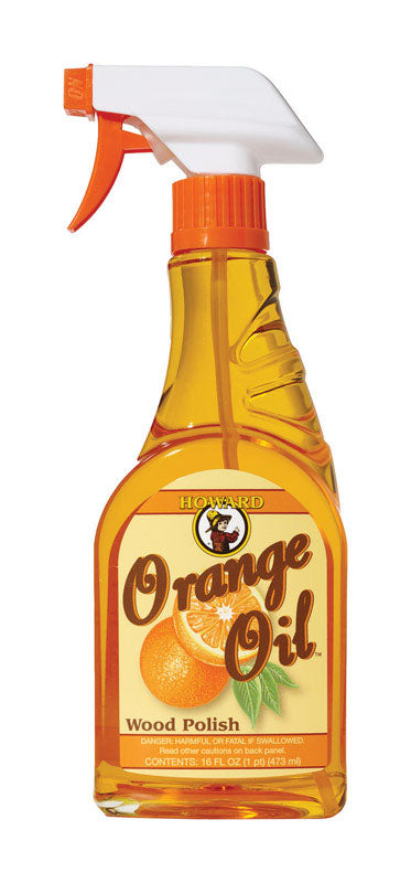 Howard Orange Oil Orange Scent Orange Oil 16 oz. Liquid