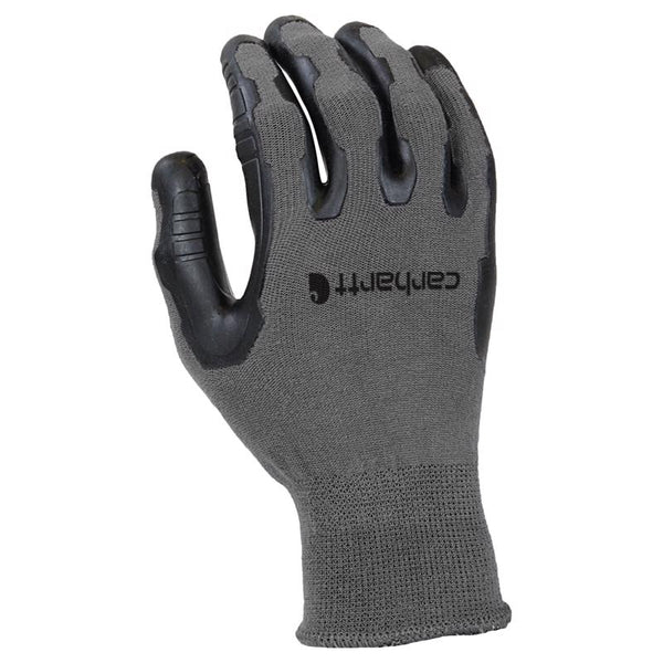 Guantes de agarre para interior/exterior para hombre Carhartt, gris, XL, 1 par - Oferta de la semana