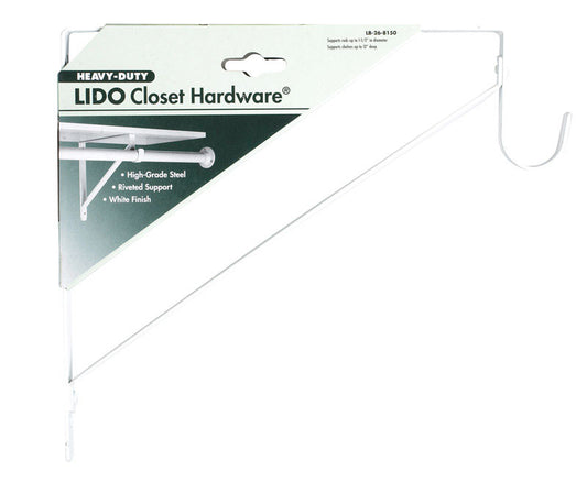 Lido 10-1/2 in. H X 1 in. W X 11 in. L Steel Shelf Divider