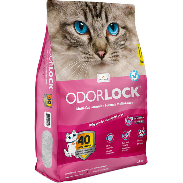 Arena aglomerante para gatos Odor Lock