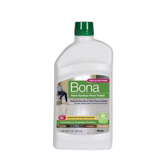 Bona High Gloss Floor Polish Liquid 32 oz