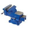 Irwin 4 in. Steel Workshop Bench Vise Swivel Base