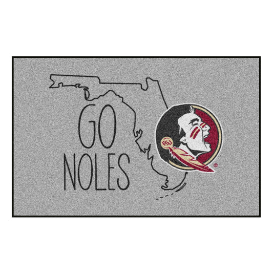 Florida State University Southern Style Rug - 19in. x 30in.