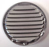 Maurice Franklin Louver 4 in. W X 4 in. L Bright Silver Aluminum Mini Louver - Open Box